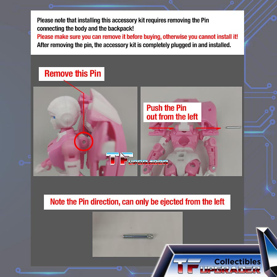 Thumbnail: [BtB Order] Go Better Studio SGW-81 Upgrade Kit for WFC Earthrise Arcee