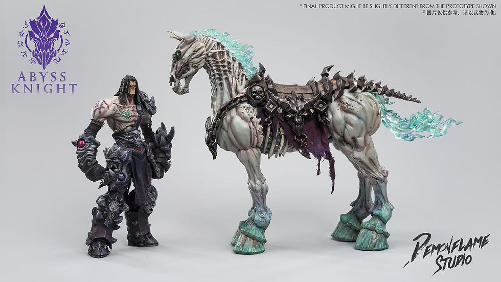 Thumbnail: [Q3 2027] DemonFlame Studio Darksiders 1/12 Abyss Knight & Despair