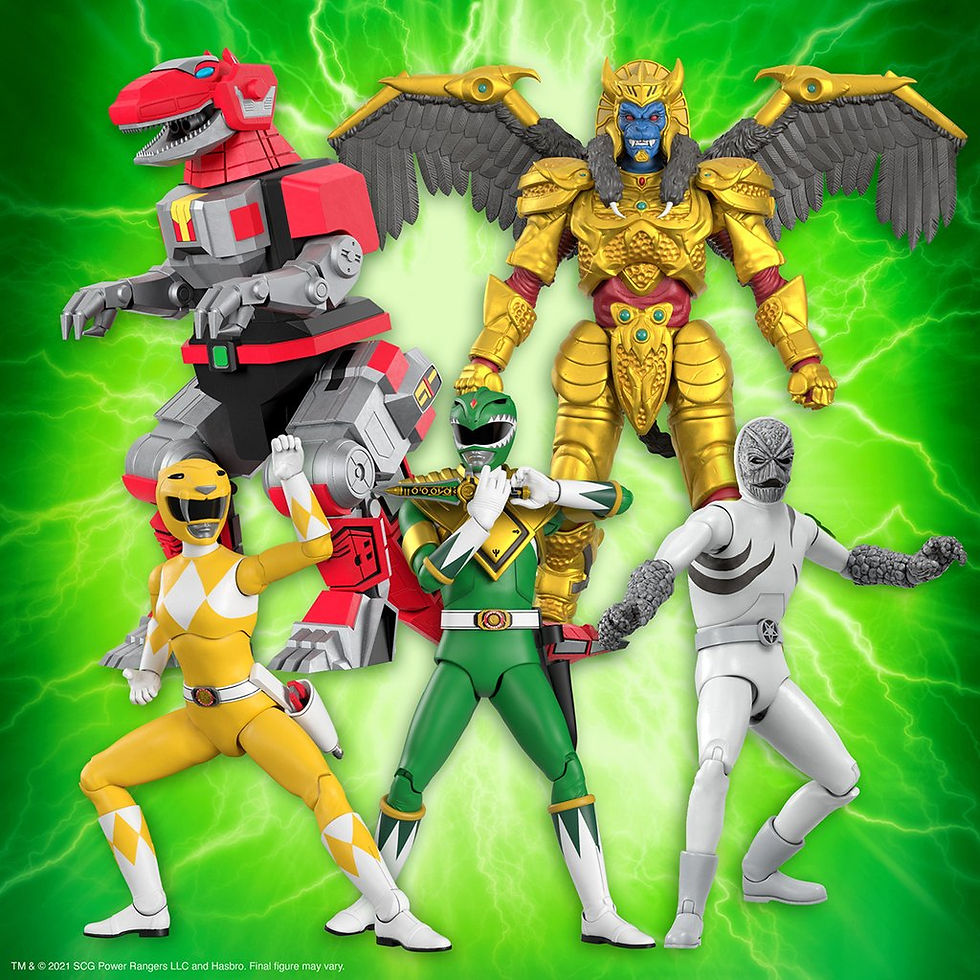 Thumbnail: [Pre-order] Super7 Mighty Morphin Power Rangers ULTIMATES! Wave 1