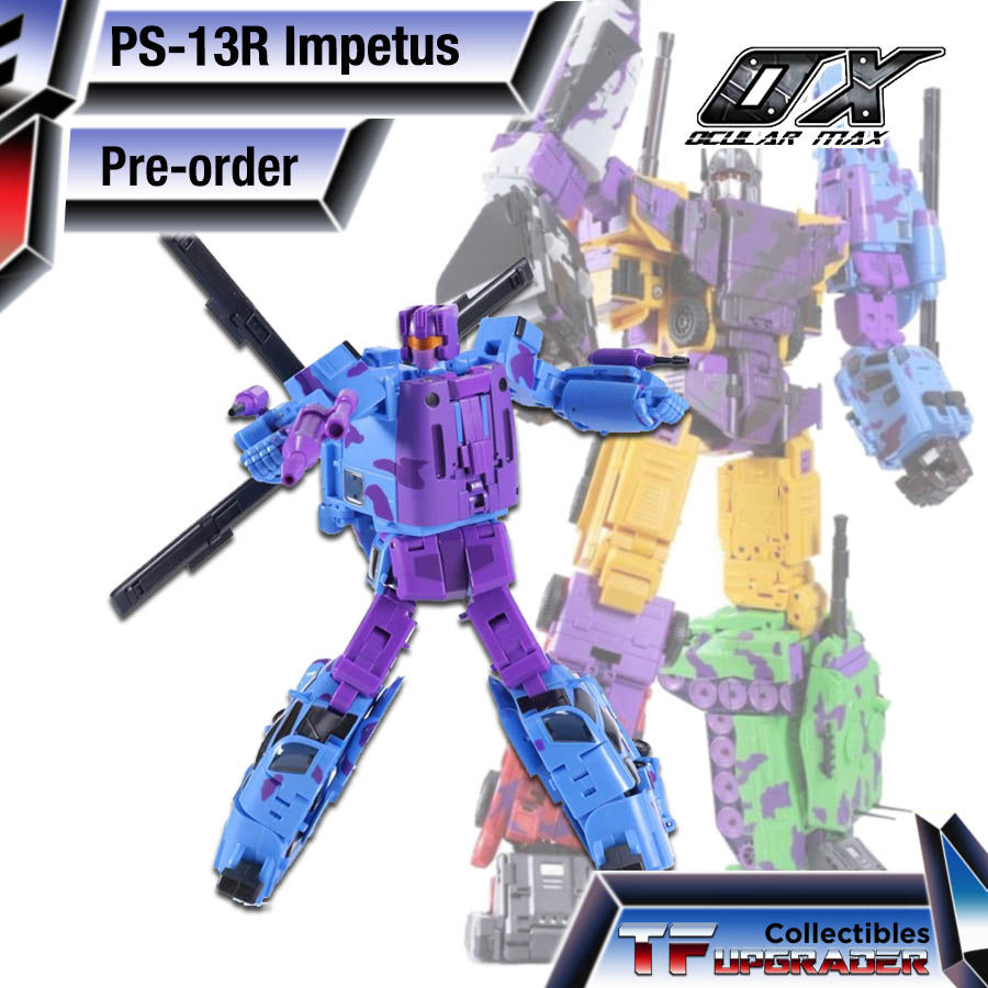 Thumbnail: [Pre-order] Mastermind Creations Ocular Max Assaultus Regenesis Combiner Set