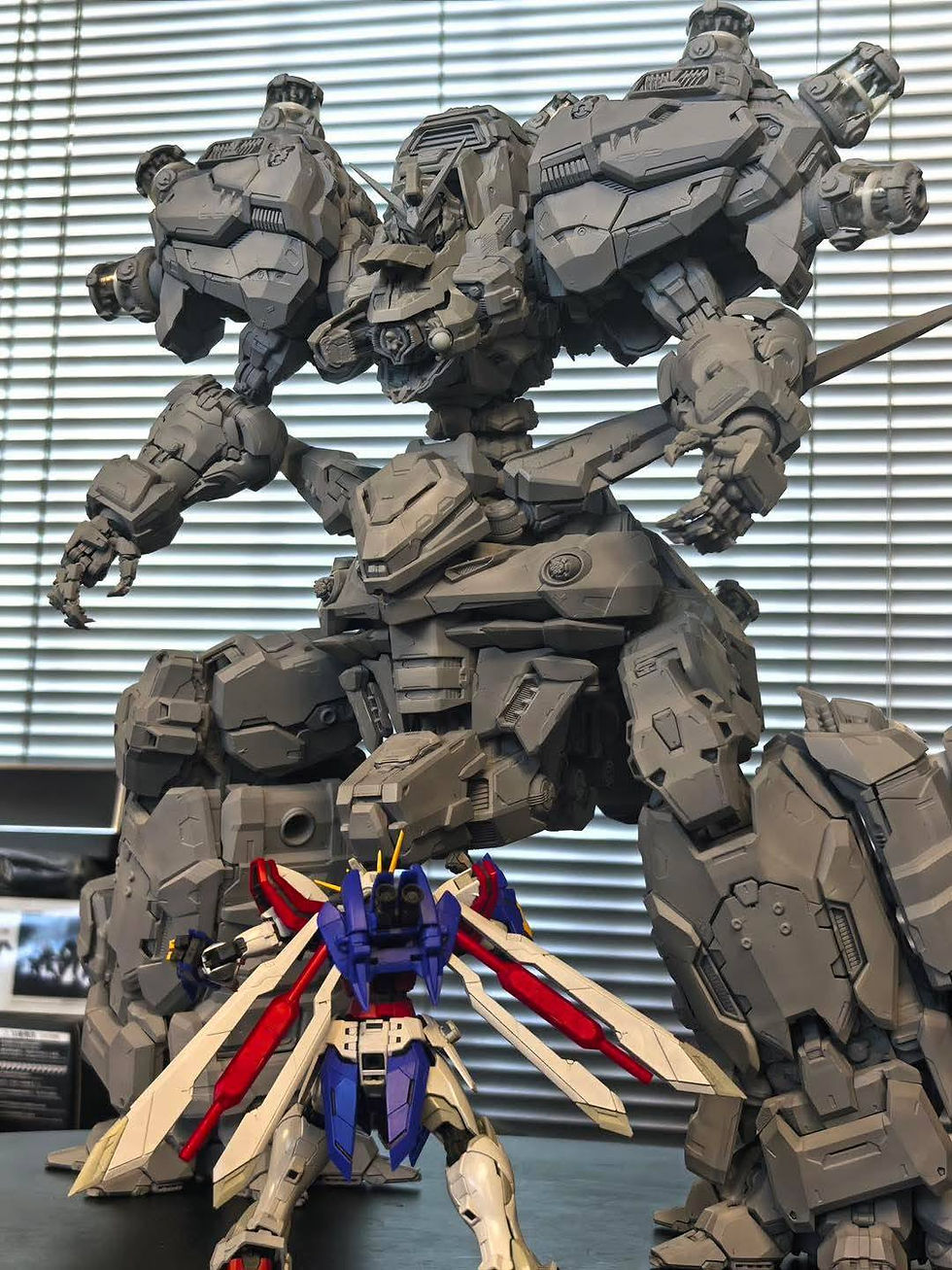Thumbnail: [TBC] Grudge Work Large Scale 45cm Nightmare Devil Gundam Model Kit