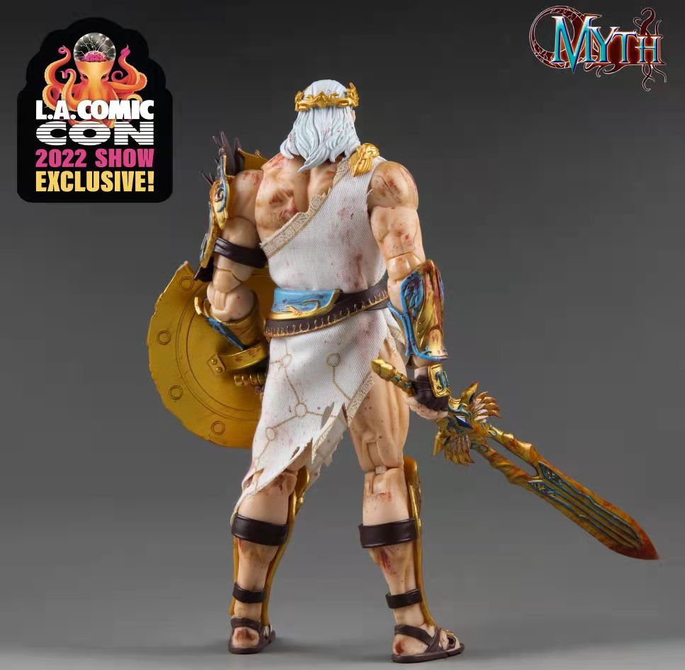 Thumbnail: [BtB Order] Berserker Studios Myth Series 1/12 Scale Battle Damaged Zeus Figure