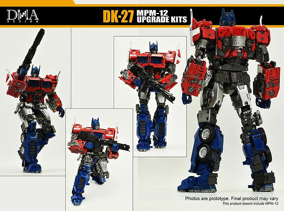 Thumbnail: DNA Design DK-27 Upgrade Kit for Masterpiece MPM-12 Optimus Prime