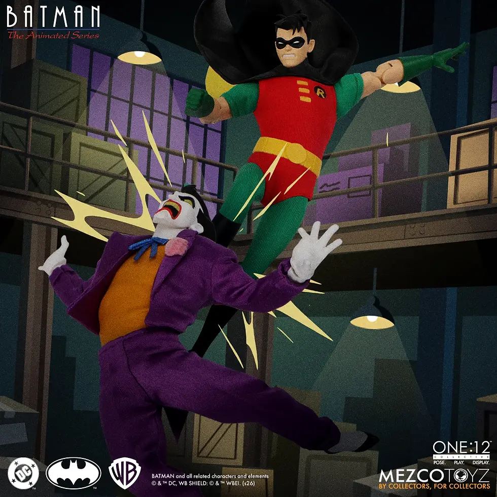 Thumbnail: [Q4 2026] Mezco Toyz Batman: The Animated Series One:12 Collective Robin