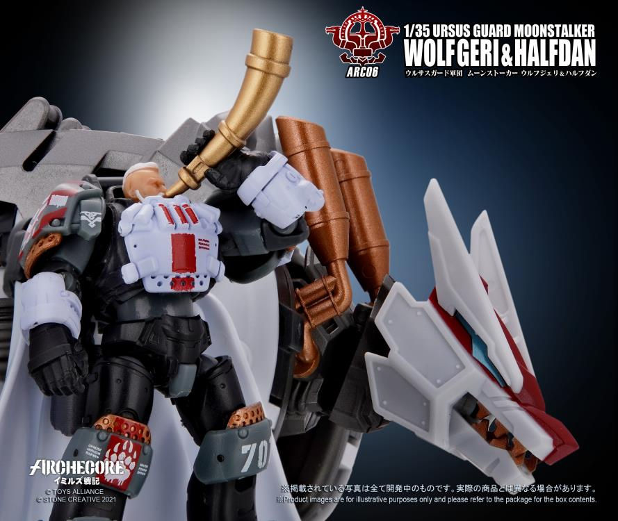 Thumbnail: [BtB Order] Toy Alliance ARCHECORE Saga of Ymirus ARC-06 Wolf Geri & Halfdan