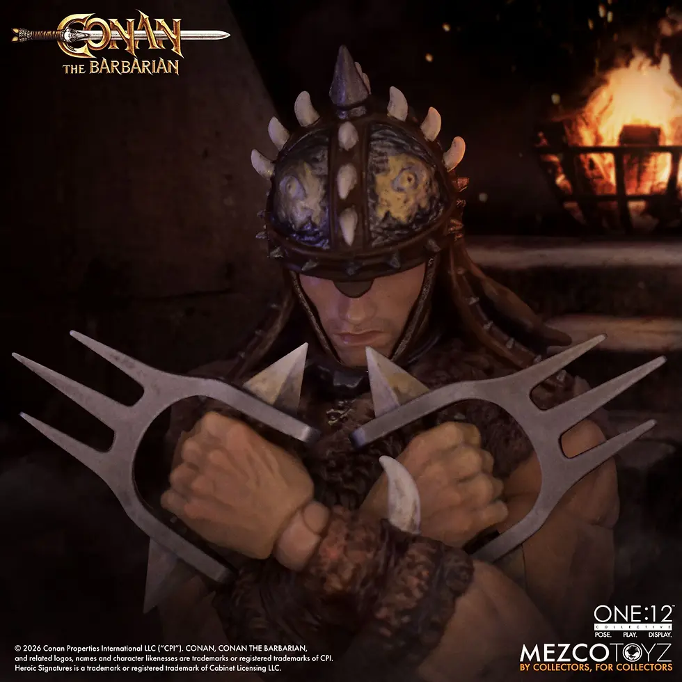 Thumbnail: [Q4 2026] Mezco Toyz One:12 Collective Conan (Pit Fighter Edition) Action Figure