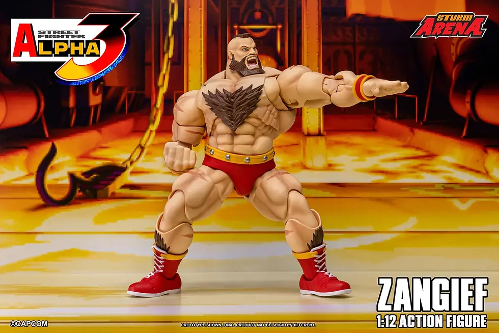Thumbnail: [Q1 2027] Storm Collectibles Street Fighter Alpha 3 Storm Arena 1/12 Zangief
