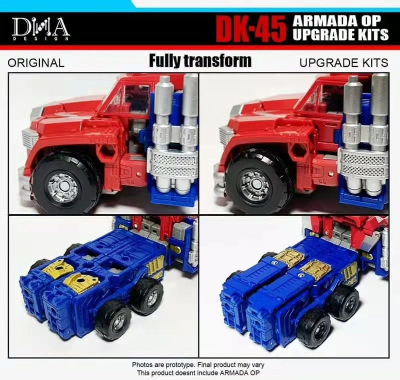 Thumbnail: [Pre-order] DNA Design DK-45 Upgrade Kit for Legacy Armada Optimus Prime