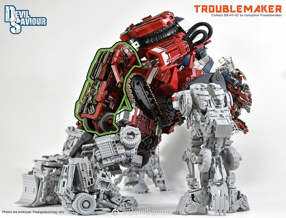 Thumbnail: [Pre-order] Devil Saviour DS-03 Compresor Reissue Troublemaker Combiner