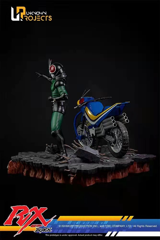 Thumbnail: [Pre-order] Unknown Projects Classic Signature Arte Series Masked Rider Black RX
