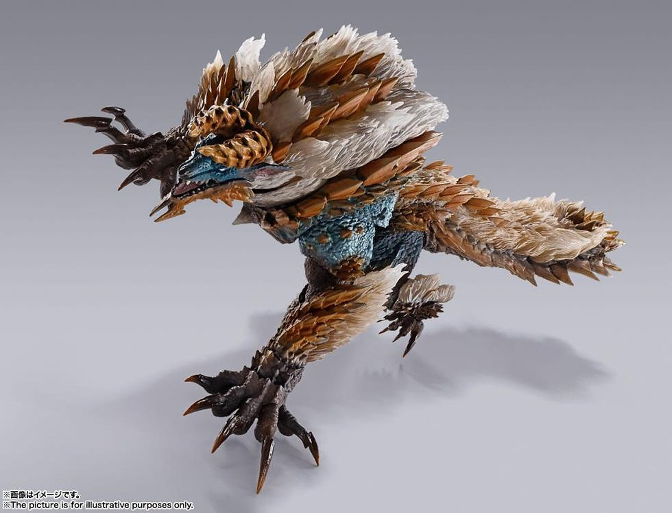 Thumbnail: [BtB Order] Bandai Monster Hunter World Iceborne S.H.MonsterArts Zinogre