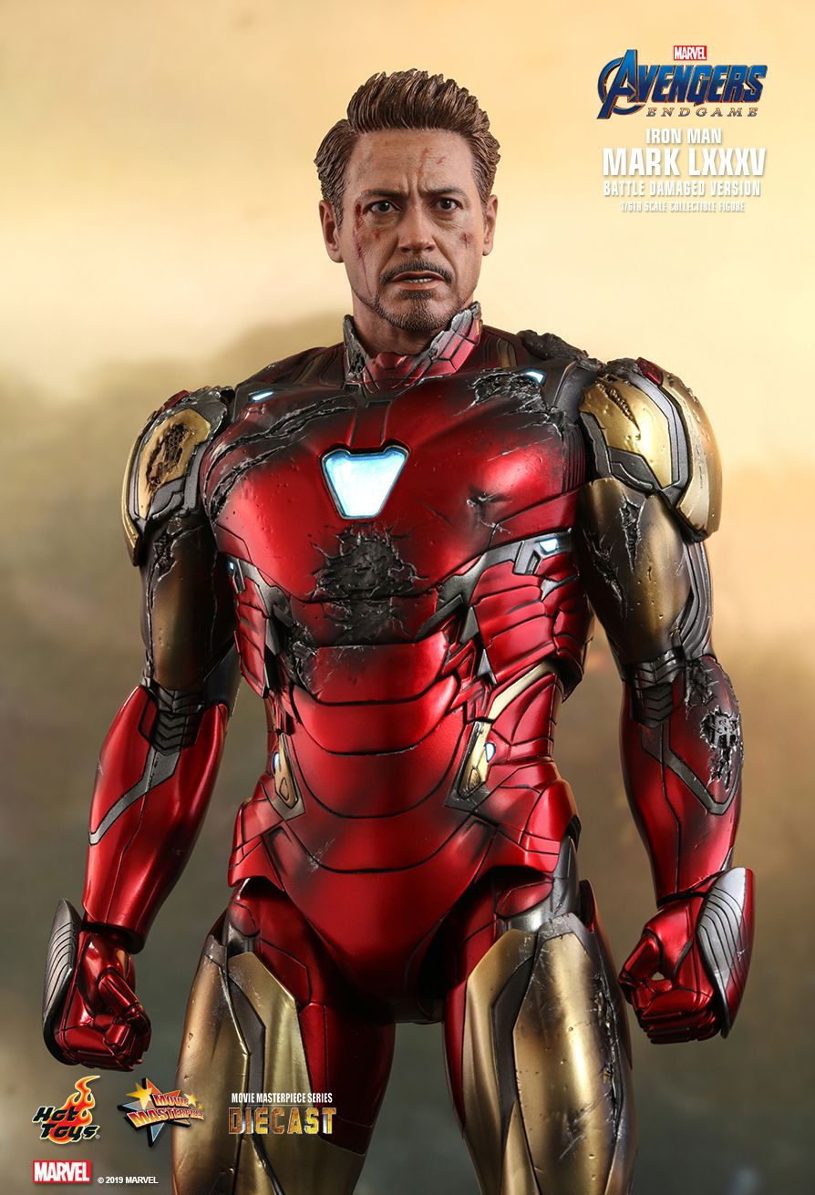 Thumbnail: [BtB Order] Hot Toys Avengers: EndGame Iron Man MK85 (Battle Damaged Version)