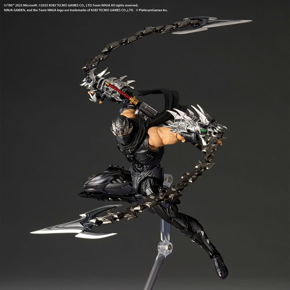 Thumbnail: [Mar 2027] Kaiyodo Revoltech Amazing Yamaguchi Ryu Hayabusa Ninja Gaiden 4 Ver.