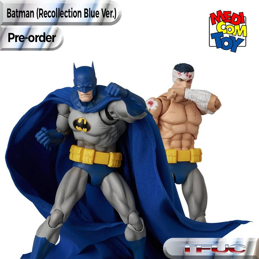 [Q1 2028] Medicom Toy DC Comics MAFEX No.333 Batman (Recollection Blue Ver.)