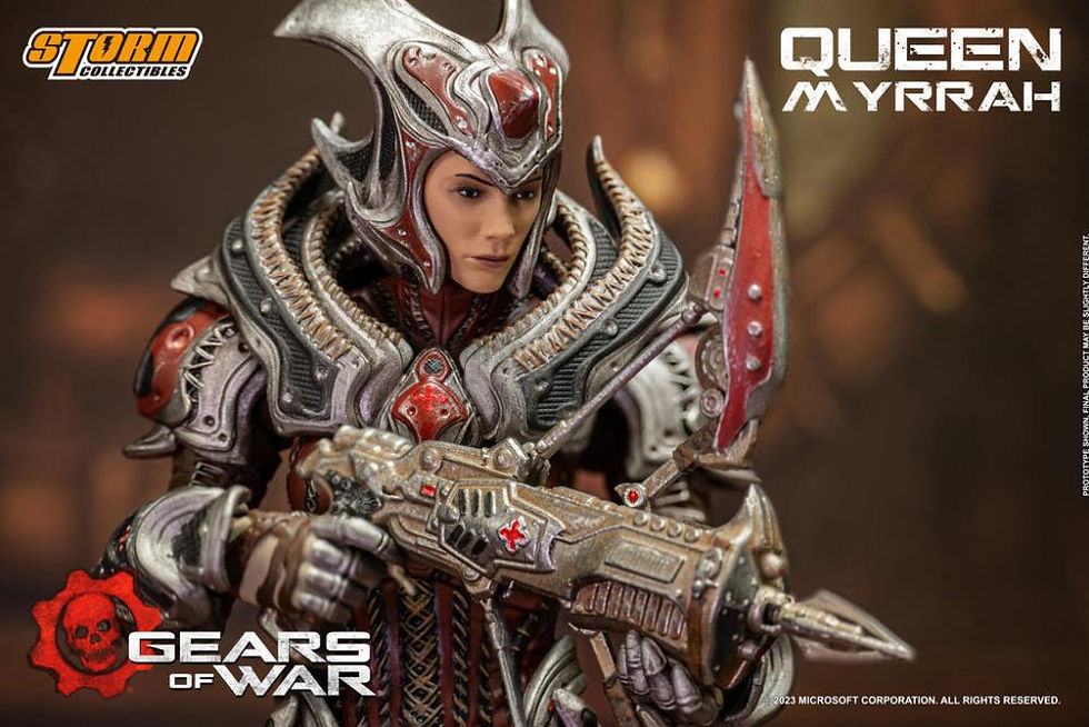 Thumbnail: [Pre-order] Storm Collectibles Gears of War 1/12 Queen Myrrah & Dominic Santiago