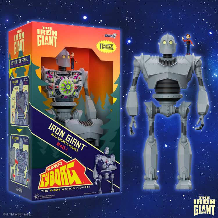Thumbnail: [Pre-order] Super7 The Iron Giant Super Cyborg Iron Giant (Full Color Ver.)