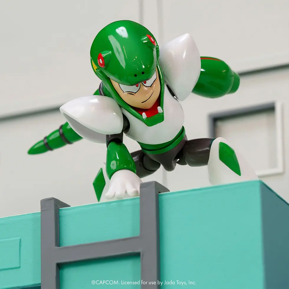 Thumbnail: [Sep 2026] Jada Toys Mega Man Snake Man 1/12 Scale Action Figure