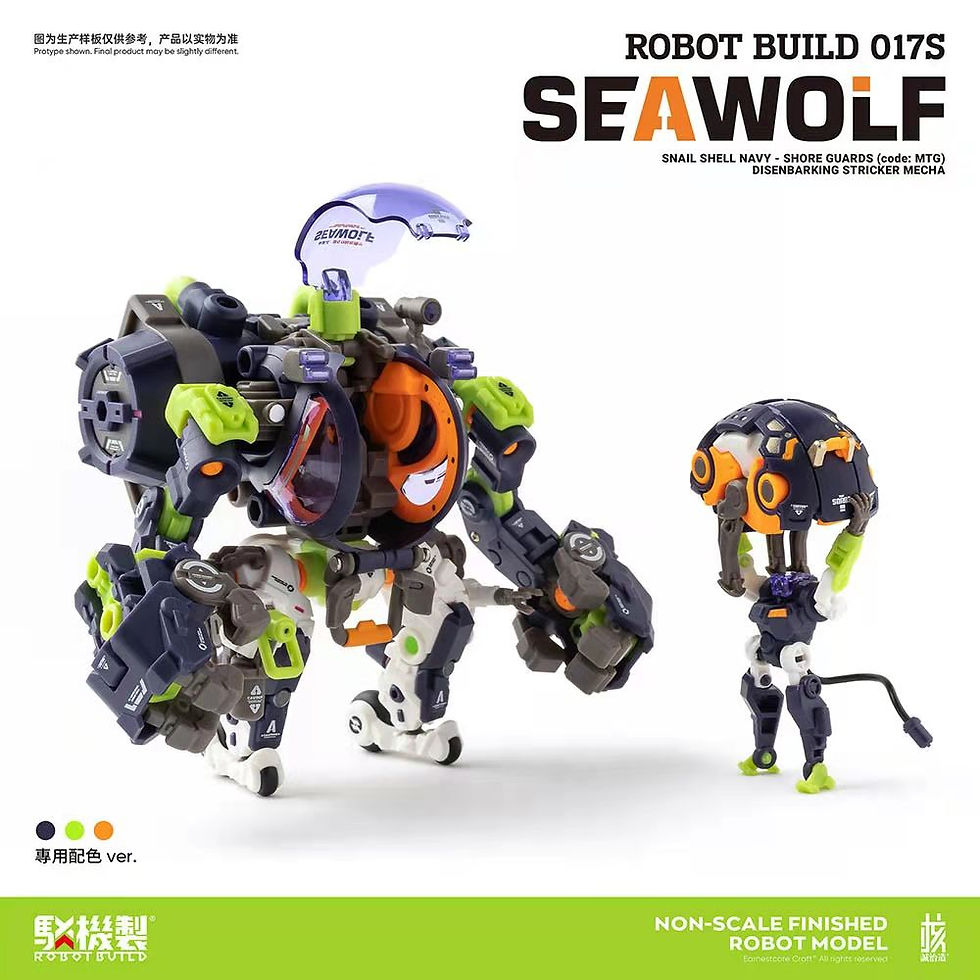 Thumbnail: [Pre-order] Earnestcore Craft Robot Build 017S - SeaWolf Mecha Figure
