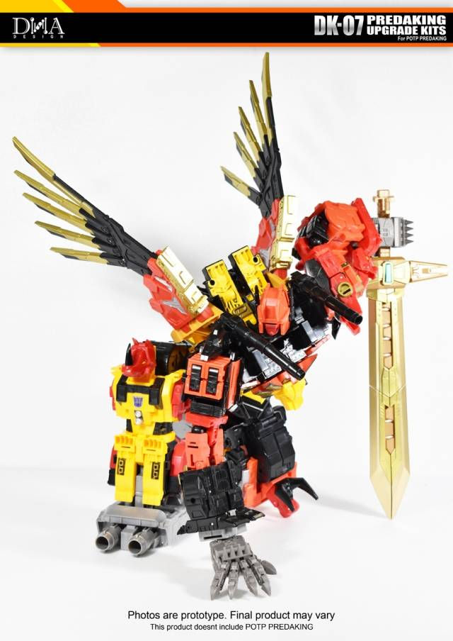 Thumbnail: [BtB Order] DNA Design DK-07 Upgrade Kit For Power of the Primes Predaking