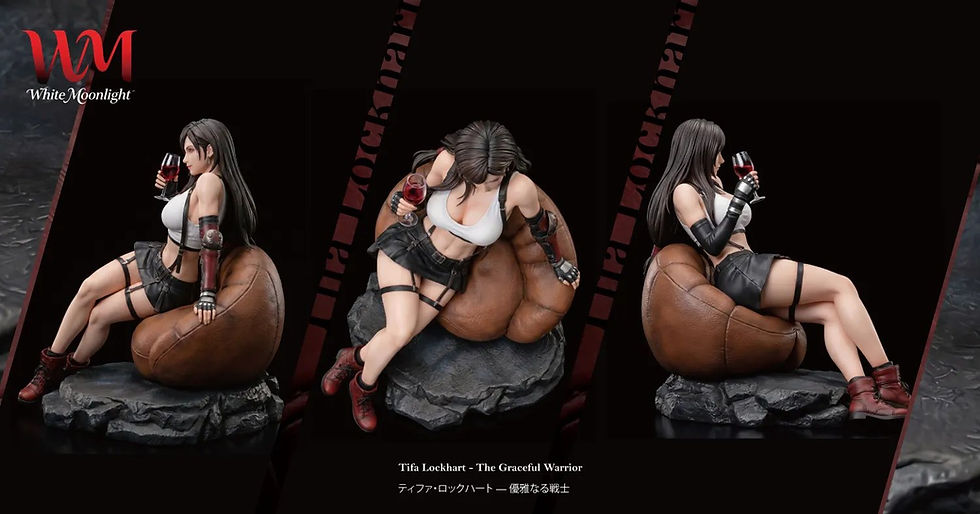Thumbnail: [Q1 2027] White Moonlight Studio Final Fantasy VII 1/4 Tifa Lockhart Statue