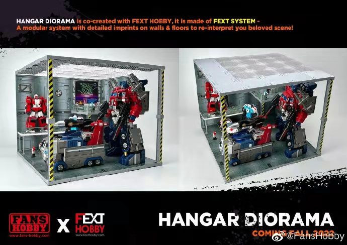 Thumbnail: [Back-to-Back Order] Fans Hobby x FEXT Hobby FEXT System Hanger Diorama
