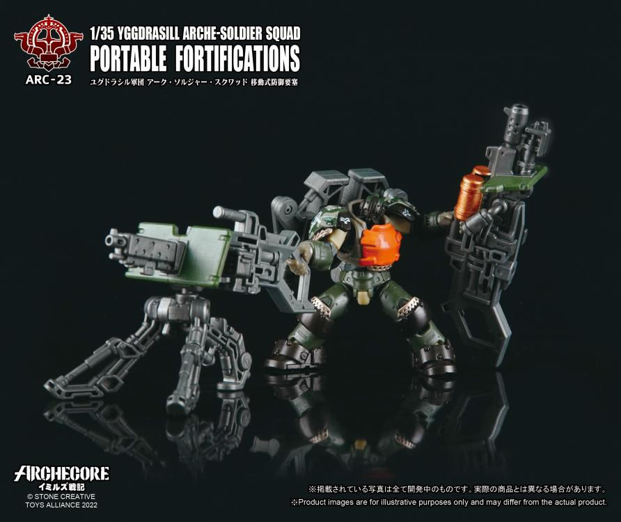Thumbnail: [Pre-order] Toy Alliance ARCHECORE ARC-23 Yggdrasill Arch-Soldier Squad Portable