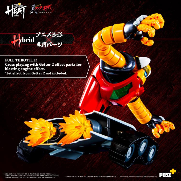 Thumbnail: [Sep 2025] POSE+ Metal Heat Series Getter3 (Getter Robo Armageddon Ver.)