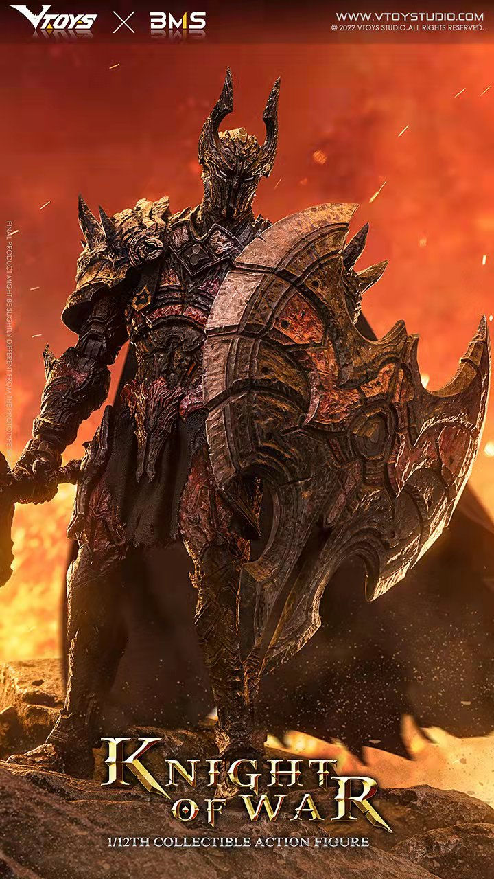 Thumbnail: [Back-to-Back Order] VToys x BMS Knight of War 1/12 Scale Figure