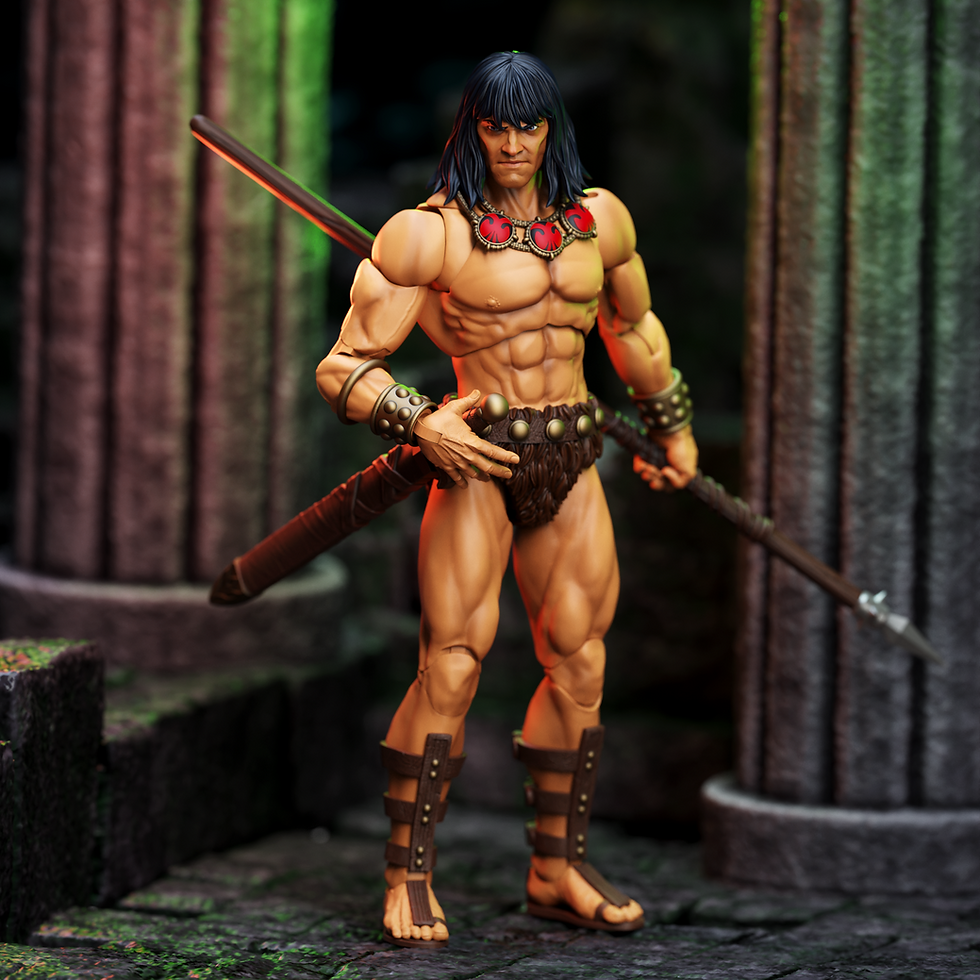 Thumbnail: [Q1 2027] Boss Fight Studio Epic H.A.C.K.S 1/12 Young Conan & Yag-Kosha 2-Pack