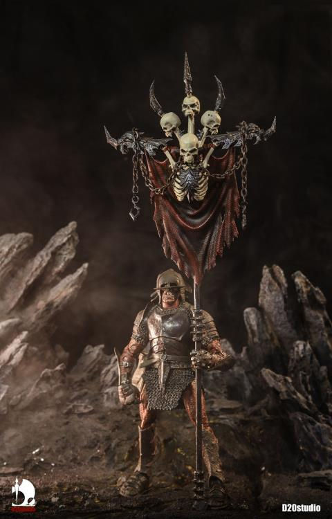 Thumbnail: [Pre-order] D20Studio Battle Flag 1/12 Scale Figure Accessory