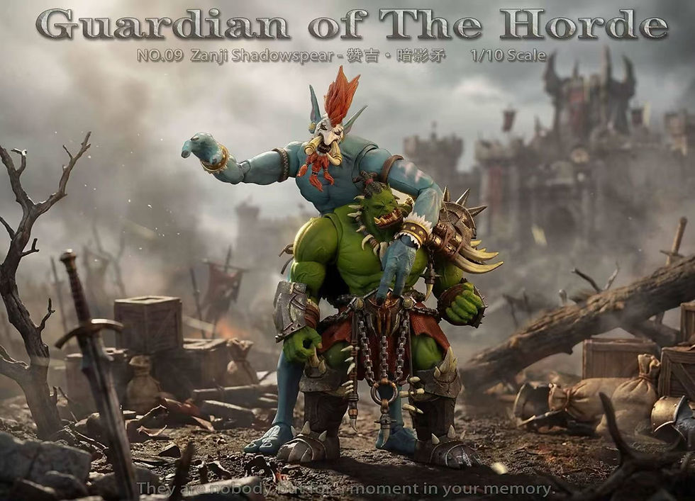 Thumbnail: [Q1 2027] GreyKnight Guardian of the Horde 1/10 No.09 Zanji Shadowspear