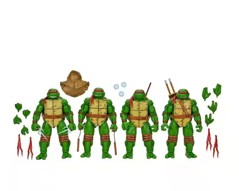 Thumbnail: [Pre-order] NECA Teenage Mutant Ninja Turtles (Mirage Comics) 7" Scale 4-Pack