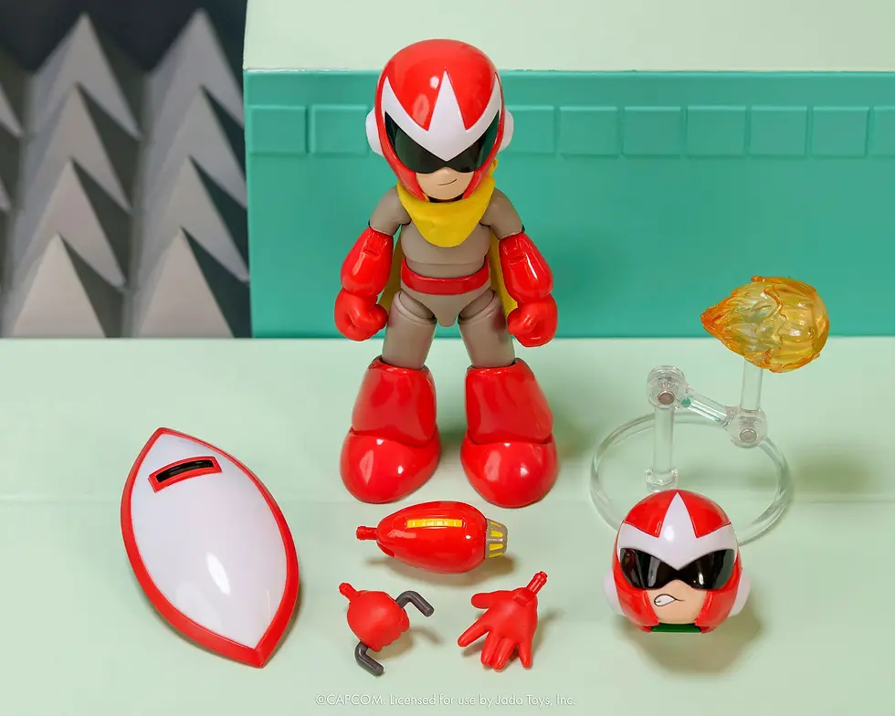 Thumbnail: [Sep 2026] Jada Toys Mega Man Proto Man 1/12 Scale Action Figure