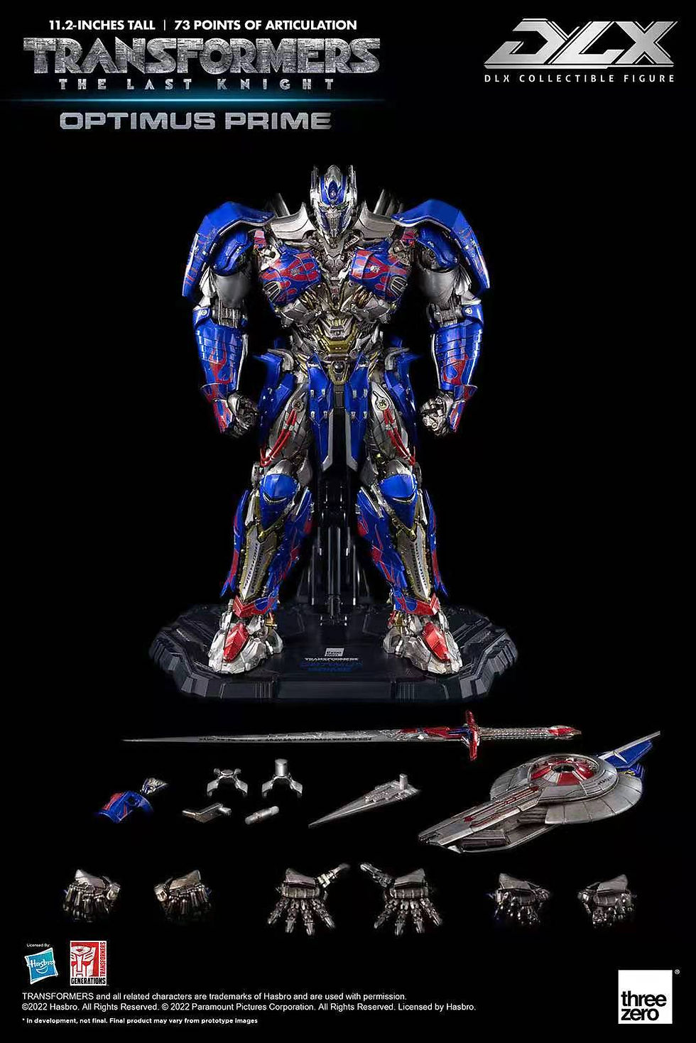 Thumbnail: [Pre-order] Threezero Transformers The Last Knight DLX Optimus Prime