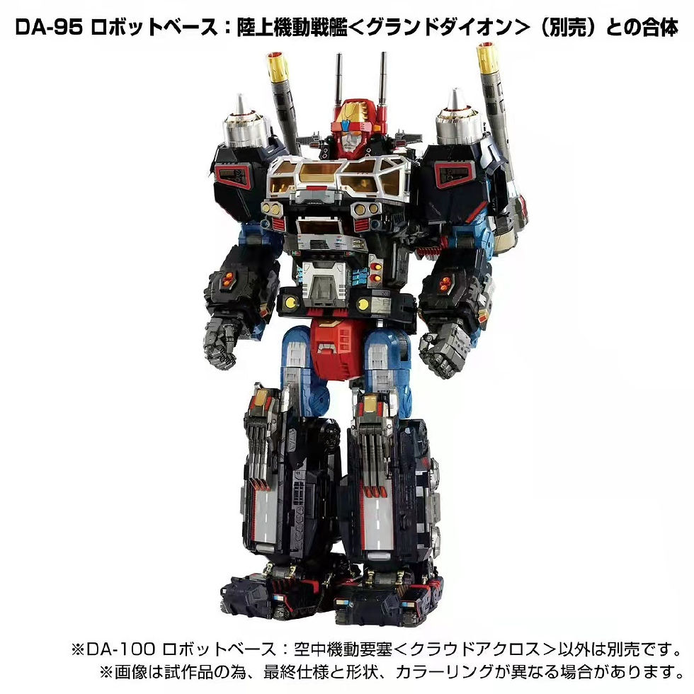 Thumbnail: [Pre-order] Takara Tomy Diaclone DA-100 Robot Base - Ground Across