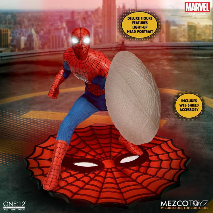 Thumbnail: [Pre-order] Mezco Toyz Marvel One12 Collective Amazing Spider-Man Deluxe Edition