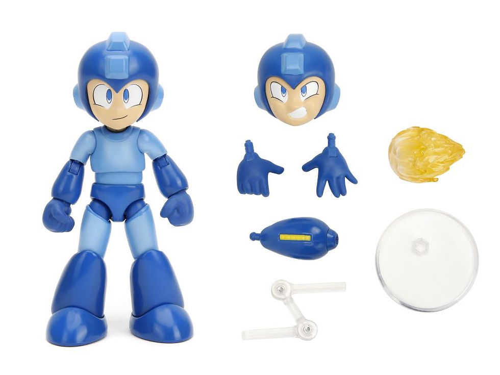 Thumbnail: [Pre-order] Jada Toys Mega Man 1/12 Wave 1 Mega Man, Fire Man, Ice Man
