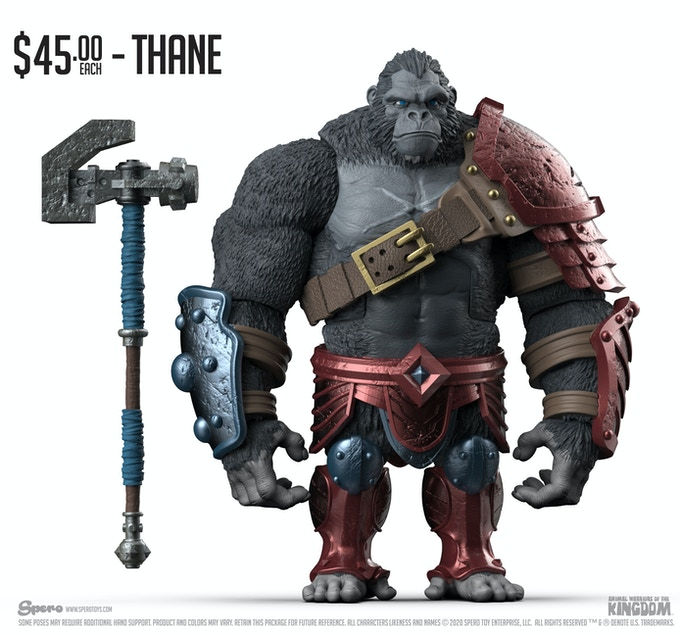 Thumbnail: [Pre-order] Spero Studios Animal Warriors of the Kingdom 1/12 Primal Series