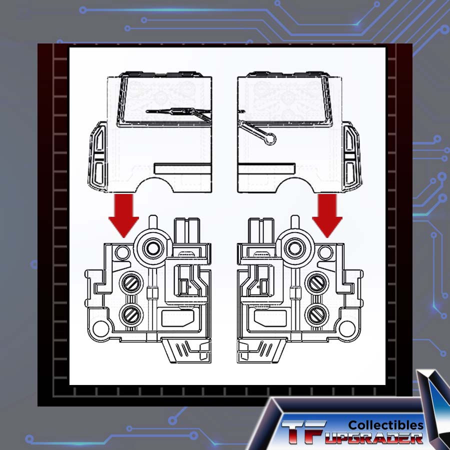 Thumbnail: 115-Utopia YYW-12AI Upgrade Kit For WFC Earthrise Ironhide