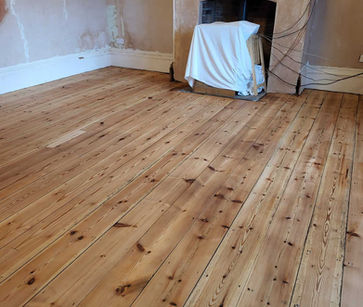 new wooden flooring