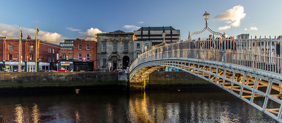 The Hapenny Bridge Dublin