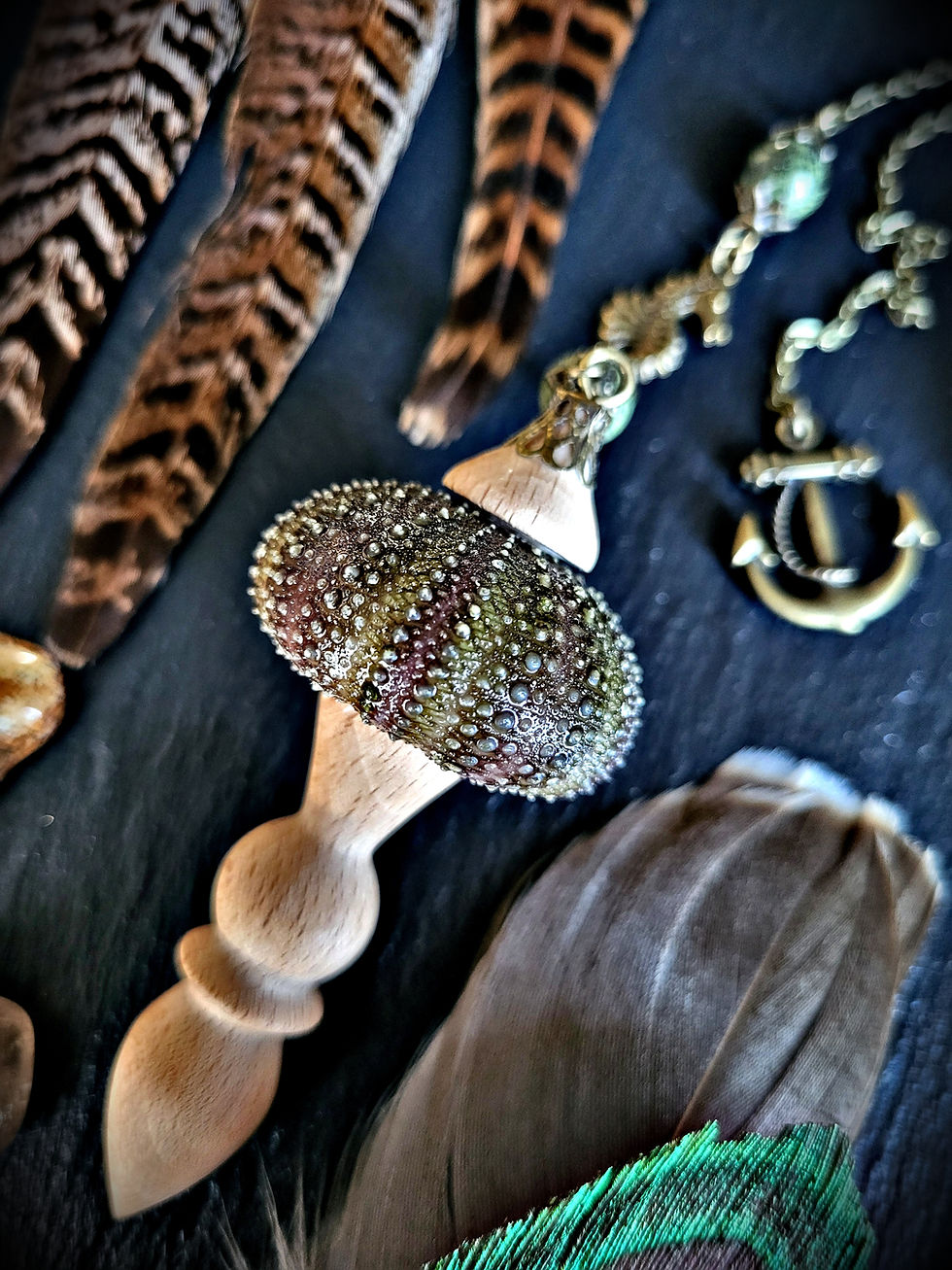 Miniature : Pendule Artisanal, création de pendules en bois pour la radiesthésie
