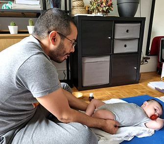 massage bébé