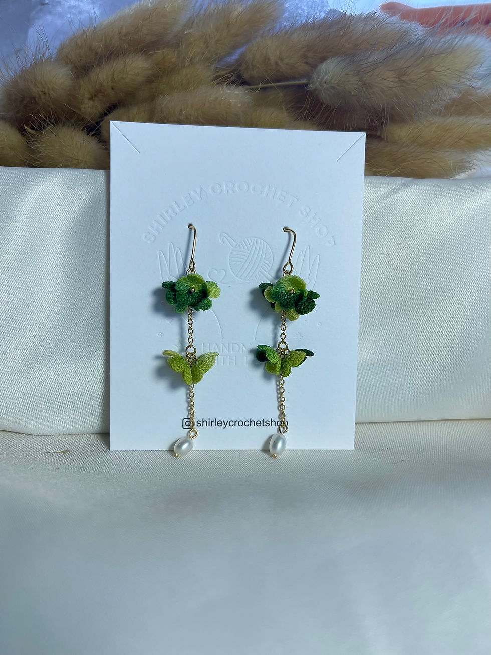 Thumbnail: Vivid Blossoms Long Earring
