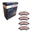 Miniatura: Pastilhas Freio Dianteiro Bosch C3 C4 Xsara 206 207 208 307 - BB0324