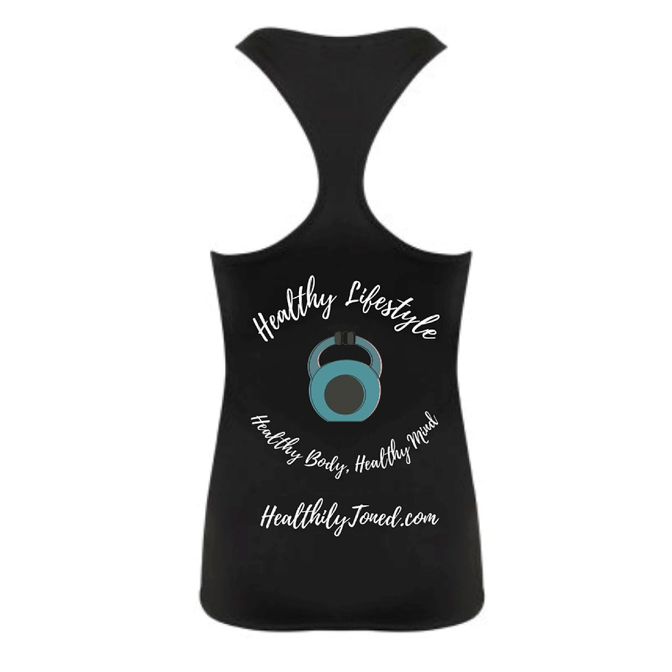 Healthily Toned Ladies Workout Vest