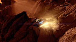 Captain Scarlet Bisson on mars