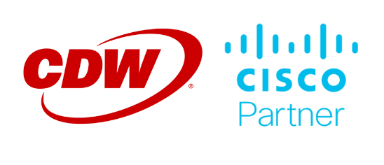 CDW (Red) + Cisco Partner (Blue) Logo.png