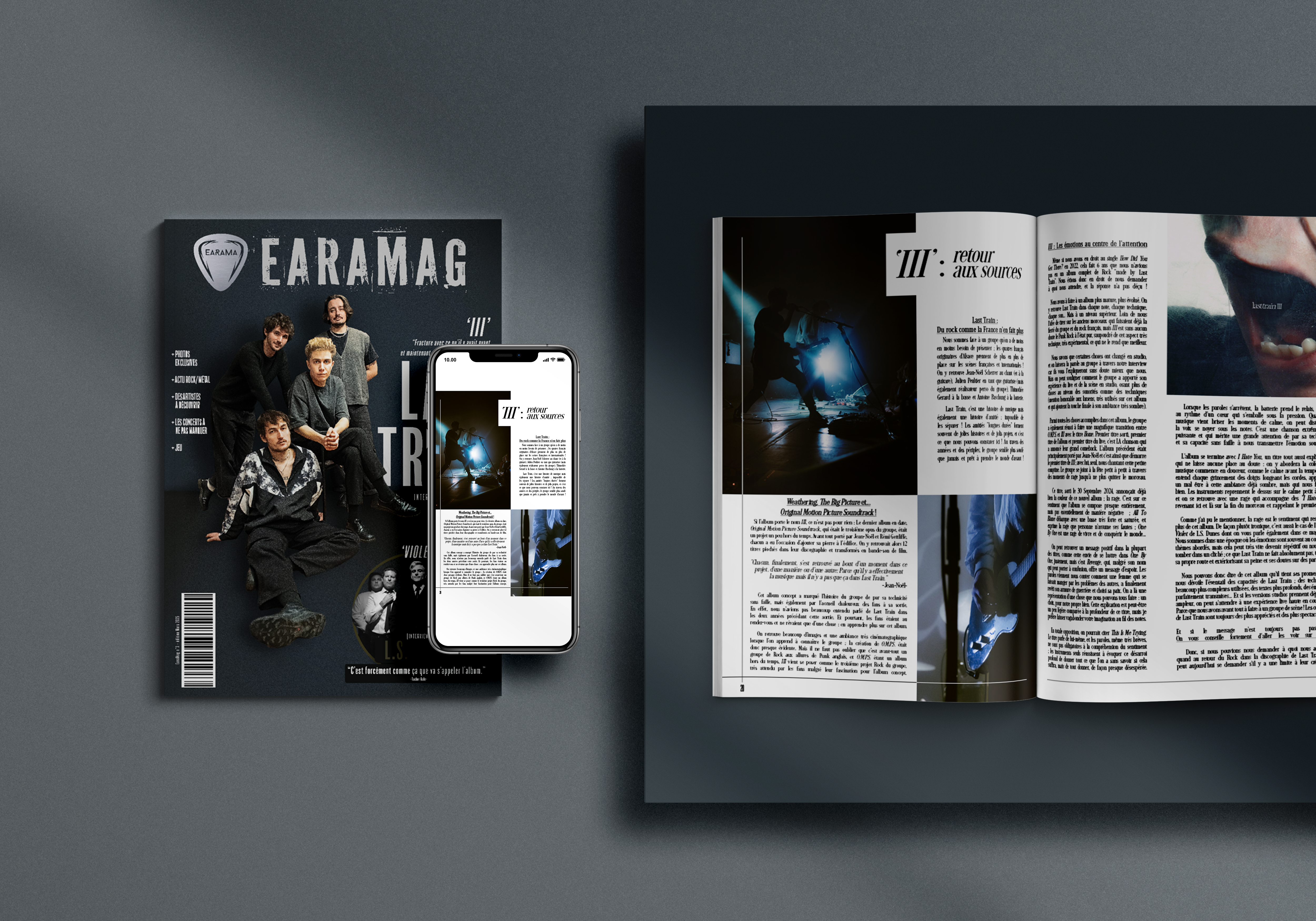 EaraMag - Mars 2025 (Last Train / L.S. Dunes)