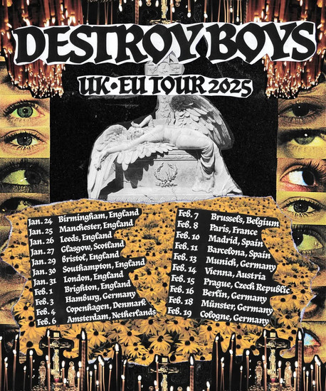 Destroy Boys concert Paris 2025